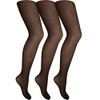 Cindy Women's Ladder Resist Tights with Panel Gusset (3 Pair