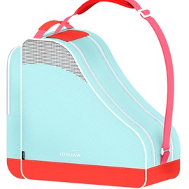 TOPOWN Ice Skate Bag Roller Skates Bag for Men Inline Skate Bag for Women Roller Skate Bag Premium Ice Skate Bag for Child/Adult Up to Size 12(US)