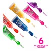 Splashes & Spills Uv Glow Blacklight Pintura Facial Y Corporal