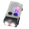 BORUIT V20 Small Powerful Flashlight 1000LM with Red Blue Warm