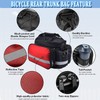 Taeku Bicycle Rear Bag, 27L Multifunctional Waterproof Pack Backpack Bicycle