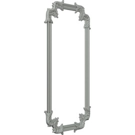 24"W x 48"H Oxford Panel Moulding Kit (Single Panel)