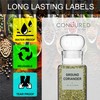 Spice Jar Labels - Olive Green