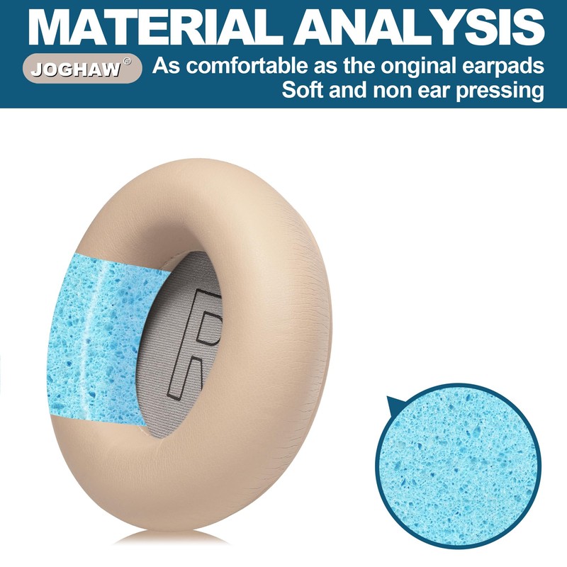 Joghaw Replacement Ear Pads for B&O H9 3rd Gen -