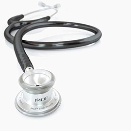 MDF® MD One Stainless Steel Premium Dual Head Infant-Neonatal Stethoscope - Black (MDF777I-11)
