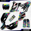 Factory EFX CMYK Savage Racing Camo Graphics kit fits 15-21