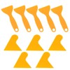 CIYODO 10pcs Car Film Scraper Car Tint Car Squeegee Yellow