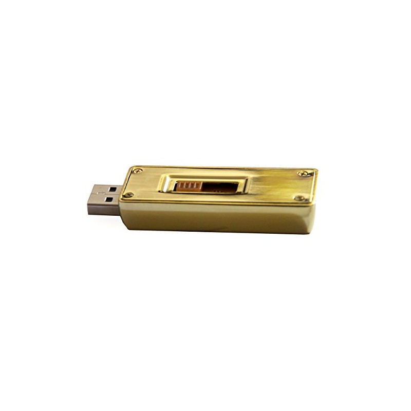 Tomax gold bar made of metal as a USB stick