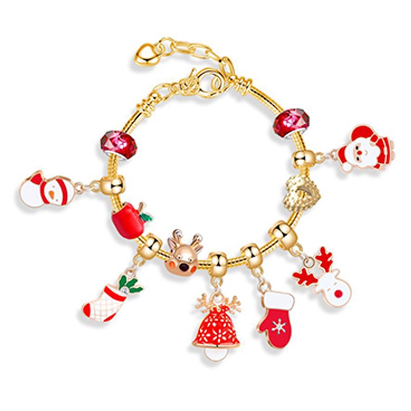 Children Bracelet Making Kit Gift Box DIY Crafts Arts Christmas