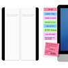 2pcs Sticky Monitor Memo Board, Memo Board for Computer Screen,