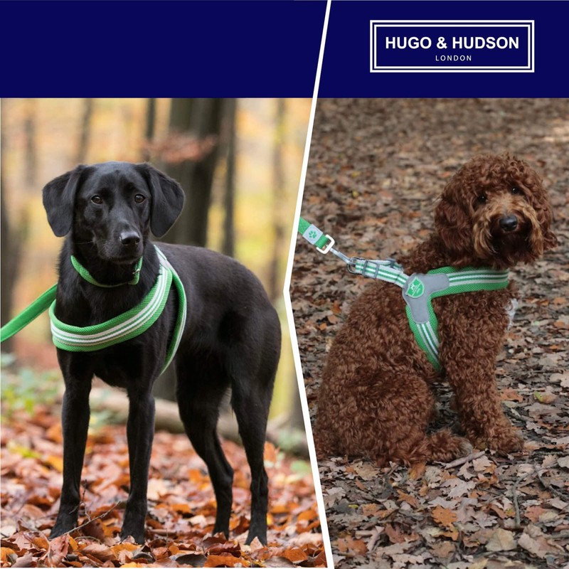 HUGO & HUDSON Easy Walk Dog Harness Adjustable No-Pull Step-in