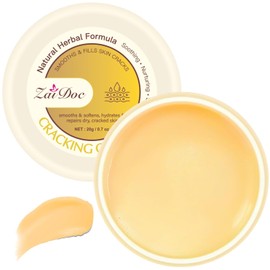 Crema para pies, hidratante para pies secos y agrietados con urea, manteca de karit y cacao, 0.7oz