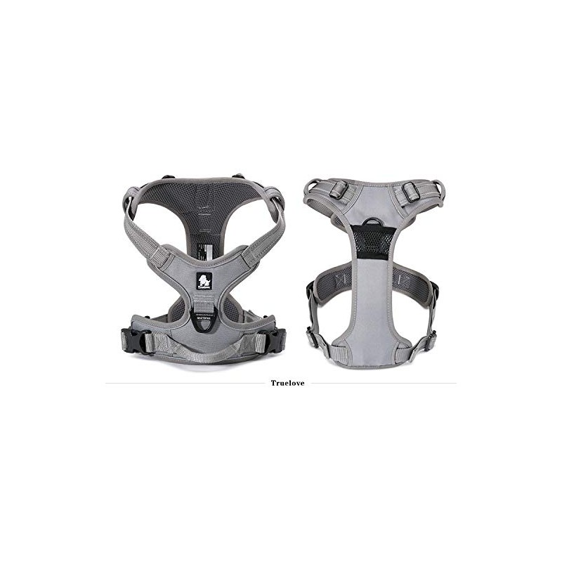 WINHYEPET True Love Dog Harness, No-Pull Reflective Pet Harness with
