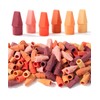Mr. Pen- Pencil Top Erasers, 120 Pack, 6 Different Sunset