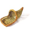 cornucopia basket for thanksgiving decor. (19'' cornucopia)