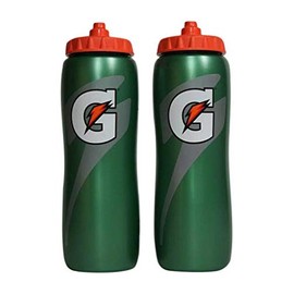 Squeeze Water Sports Bottle - Pack of 2 - New Easy Grip Design