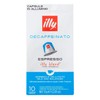 illy Coffee Nespresso Compatible Capsules, Decaf, Aluminium Coffee Capsules, Pack
