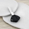 SG Store 2 x Motorcycle Key Blank Uncut Blade Compatible
