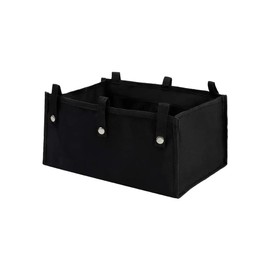 RZMAYIS Under Seat Rollator Bag, Large Size Rollator Basket, Under Seat Bag or Tote for Four Wheel Rollator, Walker Underseat Replacement Medical Basket (Black-S)