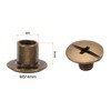 sourcing map 50set M5 x 4mm Chicago Screw Metal Phillips