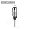 PRATYAHARA 1/4 Inch ER16 Router Collet Adapter Extension Chuck Rod