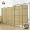HOMCOM Room Divider, 8 Panel Folding Privacy Screen, 5.6' Tall
