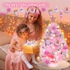 Aisszhao 12Pcs Pink Christmas Nutcracker Ornaments for Christmas Tree Decor,Pink