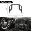 RT-TCZ for Silverado Dash Navigation Panel Trim Cover Compatible with