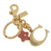Coach c8627 Women's Key Ring, Gold, gold