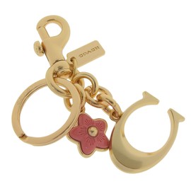 Coach c8627 Women's Key Ring, Gold, gold