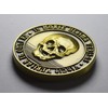 The Commemorative Coin Company MEMENTO MORI/VIVERE Antique Gold REMINDER COIN