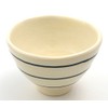 Seto Ware Border Try To Rice Bowl Green