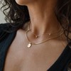 BAYLAY Gold Necklace for Women Jewelry - 18K Gold Plated