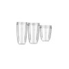 Vasos Premium Para Procesador de Alimentos Nutribullet. 3 Piezas (18oz,