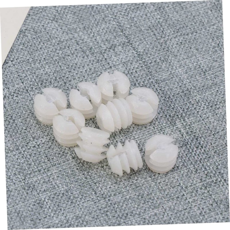 iplusmile Cam Bolt Furniture Cam Fittings Pre-Inserted Nuts Tapered Thread