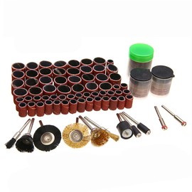150 Pieces Drum Kit Sander Set Rotary Tool Accessories Electric Grinder Universal Fitment Set Sanding Band Drum Sleeve forRotary Tool