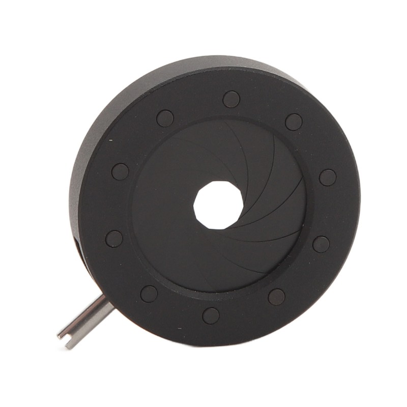 Adjustable Iris Aperture Diaphragm 1 to 16mm Aluminum Alloy Iris