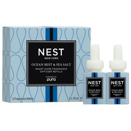 NEST New York Ocean Mist & Sea Salt Smart Home Fragrance Diffuser Refill, Set of 2 - Smart Vials
