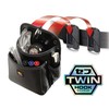 Tajima SFKBN-2S2H Removable Waist Bag, Twin Hooks, 2 Tiers, Small,