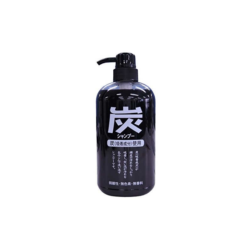 Jun Cosmetics Charcoal Shampoo, 20.3 fl oz (600 ml)