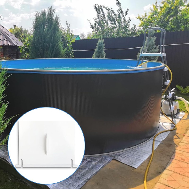 OIGWBPH Plastic Skimmer Replacement Baffle Reliable Durable Pool Skimmer Flap