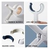 8Pcs Heavy Duty Beach Towel Clips for Sun Loungers, Pool
