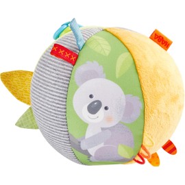HABA 306657 Koala Explorer Ball, Baby Ball from 6 Months