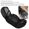 Motorcycle Seat Covers 3 Dimensional Breathable Design Mesh Black Replacement