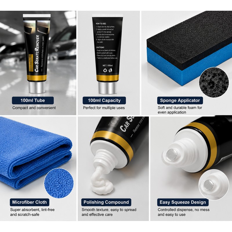 Car Scratch Remover for Paint Care – Easy Polishing Solution