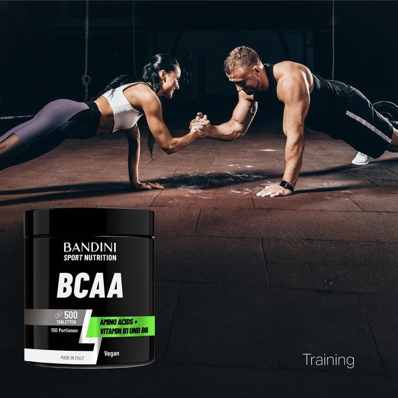 Bandini® BCAA 500 Tablets + Vitamin B1 & B6 Branched