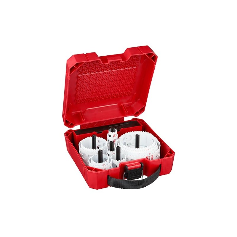 Milwaukee 49-22-4156 Hole Dozer Plumbers Hole Saw Kit, 16-Piece Set