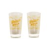 Shiner Bock Signature Pint Glass - Set of 2