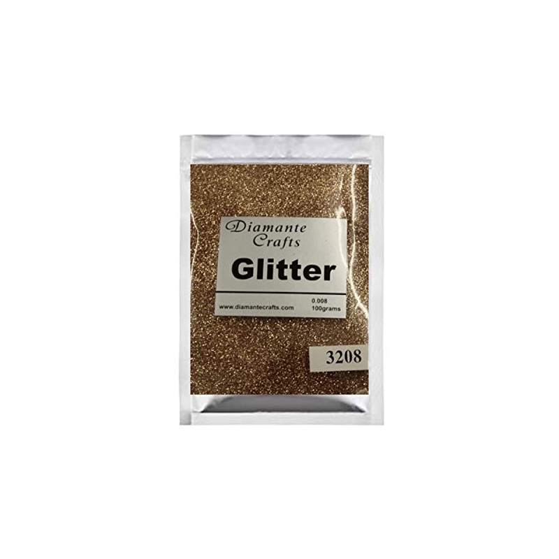 100g Grams Glitter - Ultra Fine - Bronze 3208