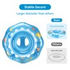 Swimbobo Inflatable Baby Swimming Float with Safe Seat for Age